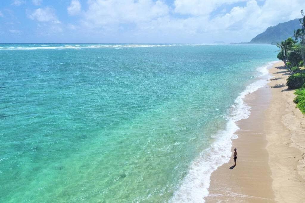 Luxury Beachfront Condo Hau'ula Exterior foto
