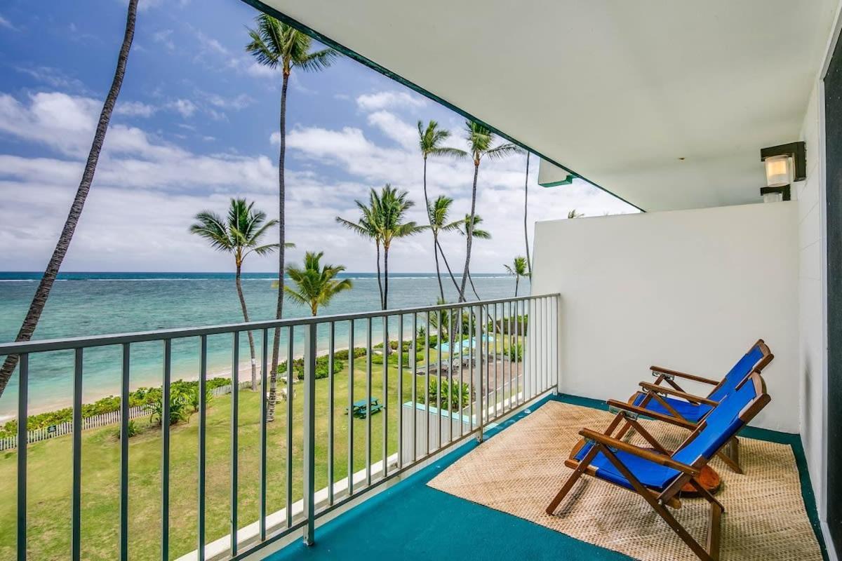 Luxury Beachfront Condo Hau'ula Exterior foto
